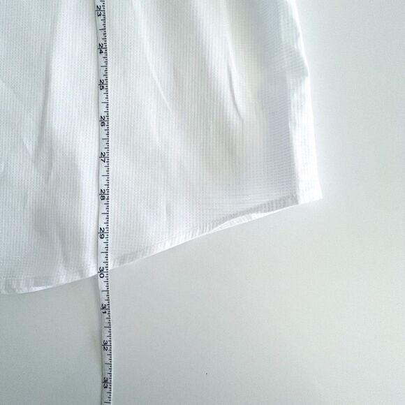 Calvin Klein Men's Dress Shirt Body Fit White Black Gray Collar Cotton Size XXL - Picture 4 of 8